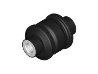 BUJES DE SUSPENSION LIVIANOS PEUGEOT 307 BUJE INFERIOR AMORTIGUADOR TRASERO 10X37X55 MM_