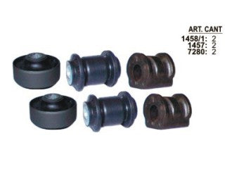 KIT BUJES SUSPENSION COMPLETO VOLKSWAGEN GOL TREND 08-../VOYAGE/SAVEIRO 10-.. KIT BUJES DE SUSPENSION TREN DELANTERO_