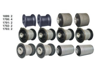 KIT BUJES SUSPENSION COMPLETO VOLKSWAGEN AMAROK KIT BUJES TREN DELANTERO 12 PIEZAS_