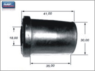 BUJES DE SUSPENSION LIVIANOS TOYOTA HILUX ELASTICO TRASERO 17 MM_