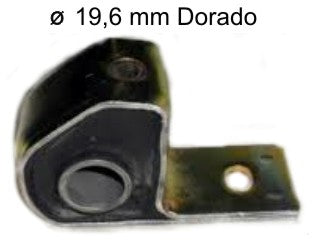 BUJES DE SUSPENSION LIVIANOS PEUGEOT 306/PARTNER / CITROEN XSARA BUJE SOPORTE PARRILLA DELANTERA PICO PATO 19.3 MM - DORADO_