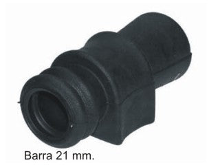 BUJES DE SUSPENSION LIVIANOS PEUGEOT 106 95/03 BUJE PUNTA BARRA ESTABILIZADORA DE 21MM - POLIURETANO - PACK X2