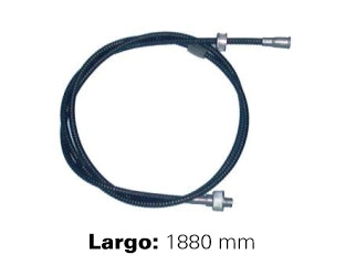 CABLES VELOCIMETRO LIVIANOS MERCEDES BENZ 180 CUADRANTE 2.6 MM - LARGO 1880 MM - ROSCAS M18X1.5-M22X1.5_