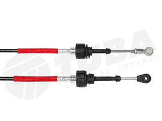 CABLES CAMBIOS - SELECTORA DE CAJA LIVIANOS CHEVROLET ASTRA 2.0 8V RELACION CORTA - ENGANCHE - CABLE LARGO - LARGO 1230 MM_