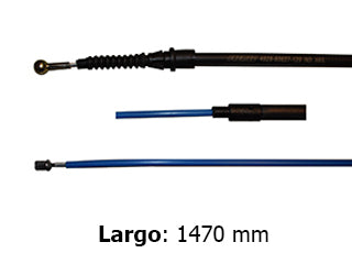 CABLES FRENO DE MANO LIVIANOS VOLKSWAGEN GOLF 06/14/VENTO 06/11/SCIROCCO 09/18 FRENO TRASERO DERECHO/IZQUIERDO A DISCO-L: 1470 MM