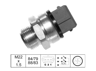 BULBOS TEMPERATURA ELECTROVENT PEUGEOT 205/605 / FORD ESCORT 1.6 / CITROEN XANTIA 2.0/ZX 1.8_
