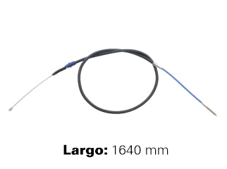 CABLES FRENO DE MANO LIVIANOS VOLKSWAGEN GOLF III 2.0 GTI-2.8 VR6 91/95 FRENO TRASERO DERECHO/IZQUIERDO A DISCO - LARGO 1640 MM -