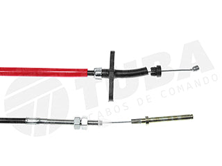 CABLES DE ACELERADOR PESADOS FORD F4000 93/.. DIESEL MWM BOMBA INYECTORA LINEAL LARGO 1250 MM_