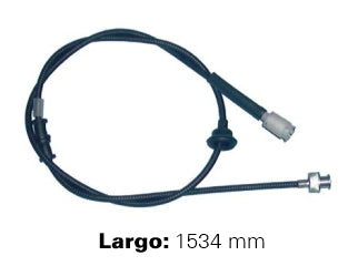 CABLES VELOCIMETRO LIVIANOS PEUGEOT BOXER 2.5 D-2.8 D-2.8 TD CAJA ME5T-C/GUARDAPOLVO ACOPLE CORREDIZO Y TUERCA M22-L: 1535 MM -