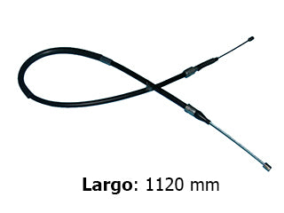 CABLES FRENO DE MANO LIVIANOS CHEVROLET CORSA II/MONTANA 02/.. FRENO TRASERO IZQUIERDO A CAMPANA - LARGO 1120 MM_