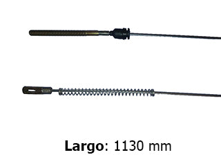CABLES FRENO DE MANO LIVIANOS CHEVROLET AGILE 09/.. FRENO TRASERO DERECHO - LARGO 1130 MM_