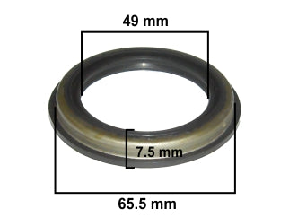 RETENES DE RUEDA LIVIANOS FORD RANGER/EXPLORER 4X2 RUEDA DELANTERA 49.00X65.50X7.50 MM - A 288-L_