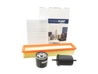 KIT FILTROS RENAULT CLIO III MIO 1.2 16V D4F-728 12/.._