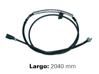 CABLES VELOCIMETRO LIVIANOS TOYOTA HILUX 4X4 01/05 CON ACOPLE PLASTICO Y TUERCA M22 - LARGO 2040 MM - FREMEC 1817_