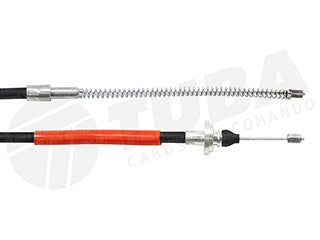 CABLES FRENO DE MANO LIVIANOS CHEVROLET S10/BLAZER/SILVERADO 97/../C10/C20/D20 FRENO TRASERO IZQUIERDO - LARGO 1032 MM_