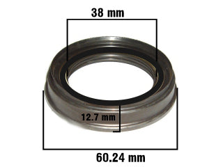 RETENES DIFERENCIAL Y CAJA LIVIANOS CHRYSLER TRANSMISION 38X60.24X12.7MM A098_