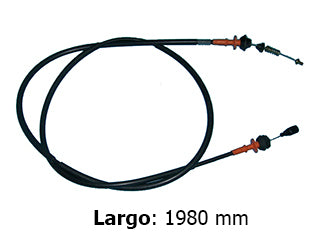 CABLES DE ACELERADOR LIVIANOS FORD FOCUS 2.0 DURATEC CAJA MANUAL LARGO 1980 MM_