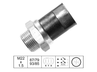 BULBOS TEMPERATURA ELECTROVENT VOLKSWAGEN GOL 1.8-2.0/GOLF 1.8/POINTER 1.6-1.8-2.0/TRANSPORTER 1.9 D-TD-2.4 D_