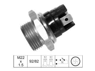BULBOS TEMPERATURA ELECTROVENT RENAULT EXPRESS/MASTER/TRAFIC/FUEGO/9/11/12 / PEUGEOT 504/505 1.9 D-2.1 D-2.3 D TEMPERATURA 92-82_