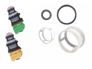 VARIOS KIT DE FILTROS Y ORINGS MONOPUNTO - M.MARELLI (TELA PLASTICA) - SPI - CFI - FIAT - VOLKSWAGEN_
