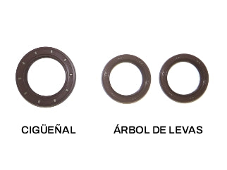 RETENES DE DISTRIBUCION KITS PEUGEOT/CITROEN 1.8 16V XU7JP4 RETENES CIGUENAL Y ARBOLES DE LEVAS_