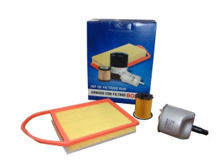 KIT FILTROS PEUGEOT 208/301/308/408/3008/PARTNER II / CITROEN BERLINGO II/C-ELYSEE/C4/C4 II MOTOR 1.6 HDI_