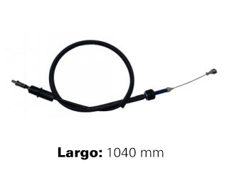 CABLES DE ACELERADOR LIVIANOS CHEVROLET CORSA/COMBO/TIGRA 1.0-1.4-1.6 16V MPFI LARGO 1040 MM - TERMINAL METALICO_