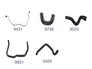 MANGUERAS KIT DE REFRIGERACION PEUGEOT PARTNER 1.6 DIESEL-16V-HDI 2010/2019