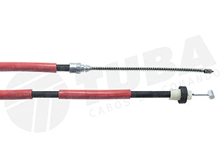 CABLES FRENO DE MANO LIVIANOS FIAT GRAND SIENA 1.4 8V-1.6 16V 12/.. FRENO TRASERO IZQUIERDO A CAMPANA - LARGO 1742 MM_