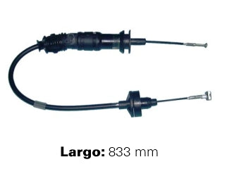 CABLES DE EMBRAGUE LIVIANOS VOLKSWAGEN GOLF 1.6-1.8 94/99 REGULACION AUTOMATICA - LARGO 833 MM - FREMEC 3218_