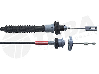 CABLES DE EMBRAGUE LIVIANOS PEUGEOT 206 1.6 8V TU5JP CAJA MA - REGULACION AUTOMATICA - LARGO 670 MM_