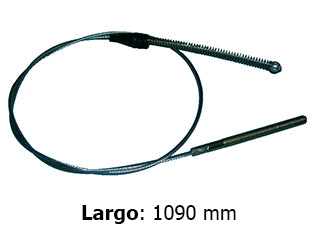 CABLES FRENO DE MANO LIVIANOS CHEVROLET CELTA/PRISMA 01/13 / SUZUKI FUN 01/.. FRENO TRASERO DERECHO - LARGO 1090 MM_