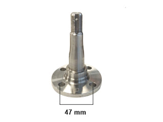 MAZAS Y PUNTA DE EJE RUEDA RENAULT 12/18 TRASERA IZQUIERDA REDONDA_