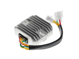 REGULADORES DE VOLTAJE / RECTIFICADOR MOTOS GILERA SMASH 110 / CORVEN ENERGY 110 / MOTOMEL SIRIUS 250 12V TRIFASICO 6 CABLES LUZ PRENDIDA_
