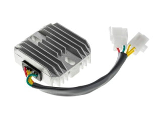 REGULADORES DE VOLTAJE / RECTIFICADOR MOTOS GILERA SMASH 110/VC 200 / GUERRERO 110 TRIP / TRIFASICO 5 CABLES_