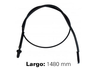 CABLES DE ACELERADOR LIVIANOS PEUGEOT 206 1.4 8V LARGO 1480 MM_