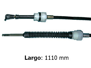 CABLES CAMBIOS - SELECTORA DE CAJA LIVIANOS VOLKSWAGEN GOL TREND/VOYAGE/SAVEIRO 08/.. SELECCION - LARGO 1110 MM_