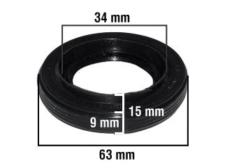 RETENES DIFERENCIAL Y CAJA LIVIANOS TOYOTA COROLLA 95/.. RETEN SALIDA SEMIEJE IZQUIERDO NBR 34.00X63.00X9.00/15.00 MM-A 109-R-GIRO AH_