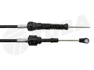 CABLES CAMBIOS - SELECTORA DE CAJA LIVIANOS VOLKSWAGEN GOL TREND/VOYAGE/SAVEIRO 08/.. SELECCION - LARGO 1110 MM_