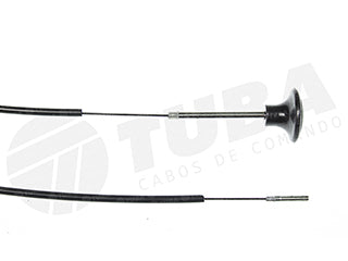 CABLES APERTURA CAPOT LIVIANOS VOLKSWAGEN GOL/GACEL/SENDA/SAVEIRO 80/84 SIN MANIJA - LARGO 1610 MM_