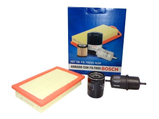 KIT FILTROS FIAT UNO 1.3 MPI 8V MOTOR 178E8011 09/.._