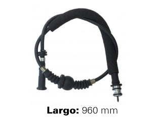 CABLES VELOCIMETRO LIVIANOS PEUGEOT 405 93/.. EXCEPTO T16 Y 4X4 - CON BULBO Y BOQUILLA PLASTICA - LARGO 960 MM - FREMEC 1437_