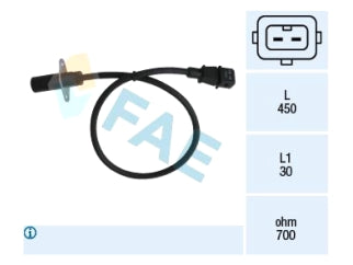 SENSORES DE ROTACION RPM FIAT UNO/FIORINO/DUCATO 2.5-2.8/REGATTA/TEMPRA 2.0 8V-2.0 16V / ALFA ROMEO 33_