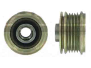 POLEAS DE MARCHA LIBRE RENAULT CLIO II/LOGAN/SANDERO/SYMBOL 1.5 DCI 17X59X43 5PK - GIRO HORARIO_