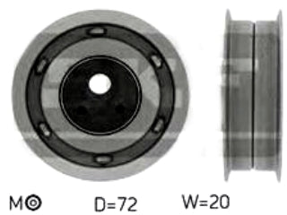 TENSORES DISTRIBUCION VOLKSWAGEN GOL/GACEL/SENDA/SAVEIRO 1.6-1.8-2.0 MOTOR AUDI TENSOR MOVIL CORREA DISTRIBUCION 72X21X28_