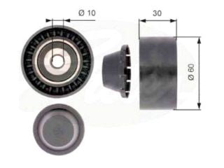 TENSORES ACCESORIOS RENAULT MASTER 2.3 DCI / NISSAN X-TRAIL 2.0 DCI POLEA GUIA FIJA POLY V 60X10X30_