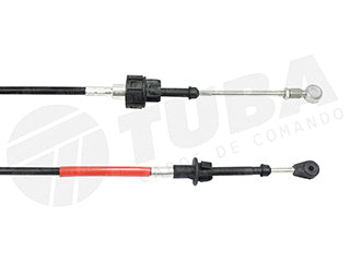 CABLES CAMBIOS - SELECTORA DE CAJA LIVIANOS CHEVROLET ASTRA/ZAFIRA 2.0 8V 01/06 RELACION LARGA - CABLE LARGO - ENGANCHE - LARGO 1223 MM_