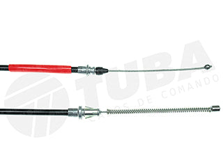 CABLES FRENO DE MANO LIVIANOS FORD F100 TRASEIRO - GASOLINA 72...87F1000 TRASEIRO - DIESEL 80...91 // OEM 76TR2A635A2 - BD2C2A635