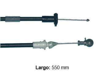 CABLES DE ACELERADOR PESADOS MERCEDES BENZ 1218/1418/1516/1620/1623/L1620/LK1218-1418 TRAMO CAJA PEDAL-SIST MULTIFUNC-LARGO 550 -