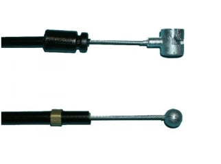 CABLES APERTURA CAPOT LIVIANOS VOLKSWAGEN AMAROK 10/.. TRAMO TRASERO - SIN GOMA PASACHAPA Y SIN MANIJA - LARGO 1280 MM - FREMEC 422